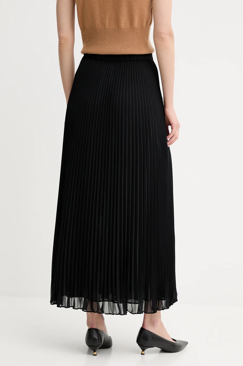 Φούστα Luisa Spagnoli χρώμα: μαύρο, 542345 φωτογραφία