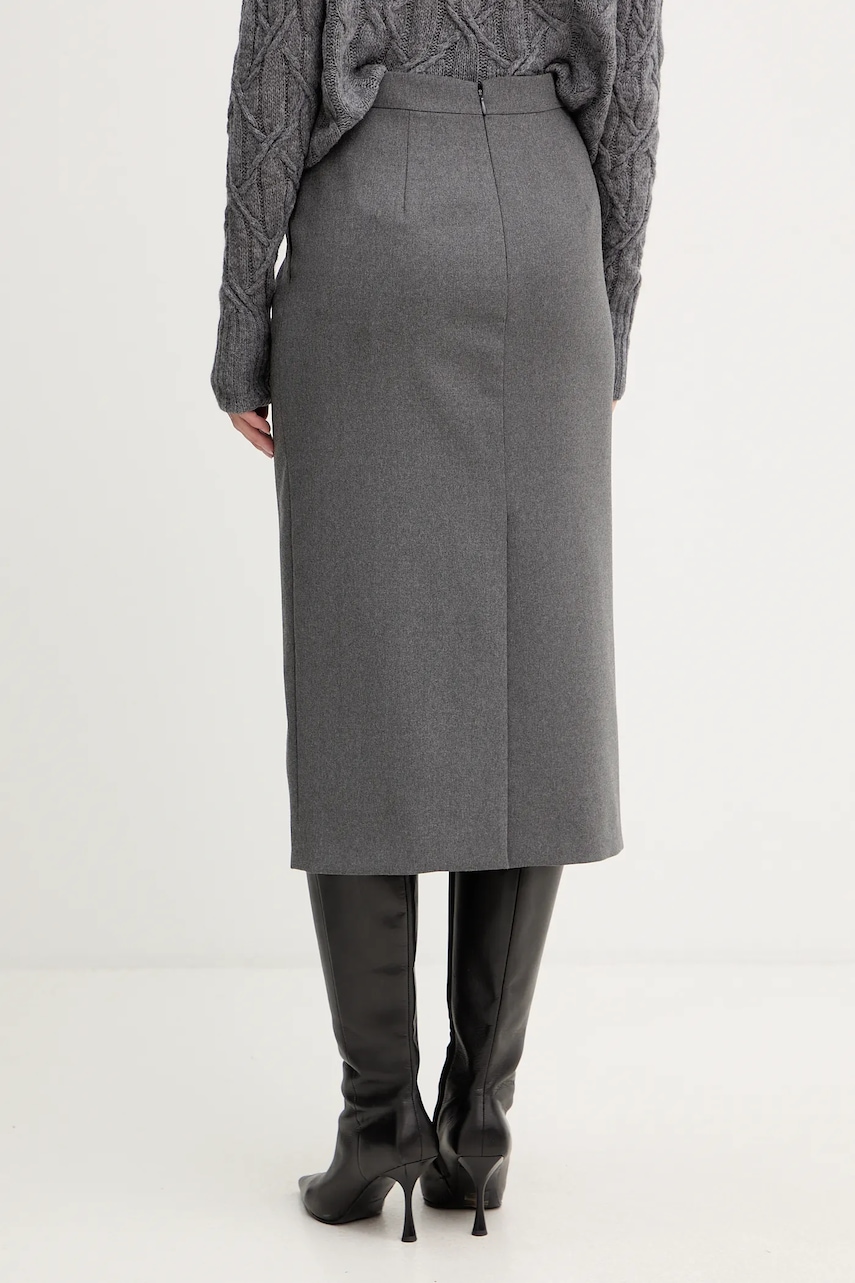 Sukně s příměsí vlny Luisa Spagnoli