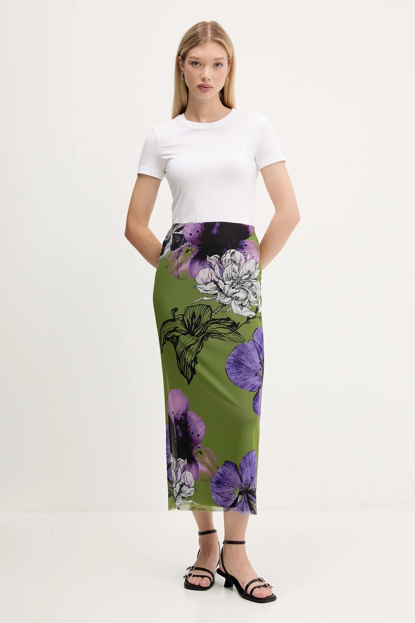 Φούστα Desigual TULLEFLOWERS φωτογραφία