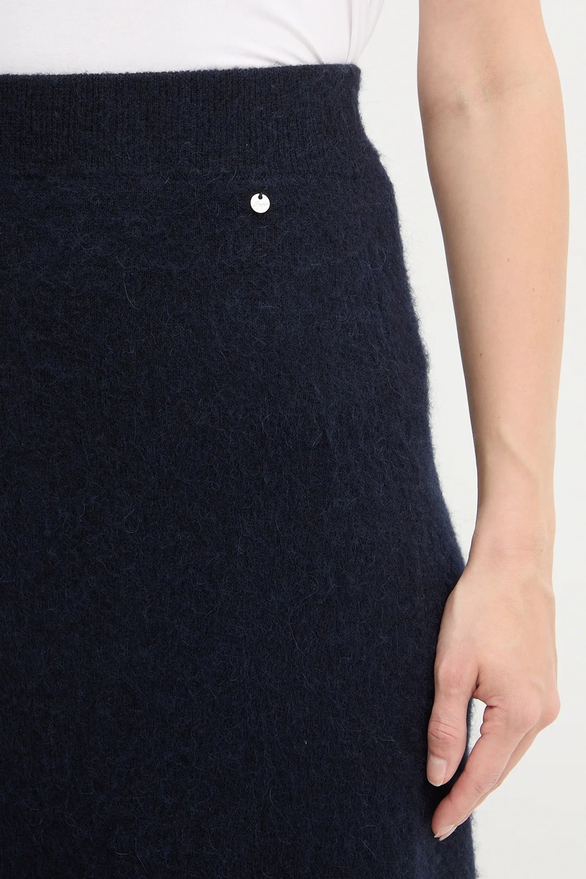 Sukně s příměsí vlny BOSS Orange C_Fici (obrázek 4)