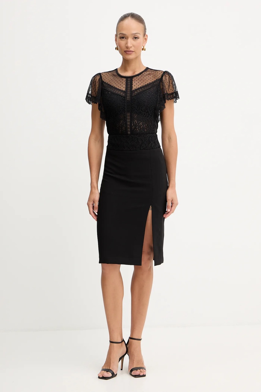 Юбка Morgan цвет чёрный mini карандаш JANY.F