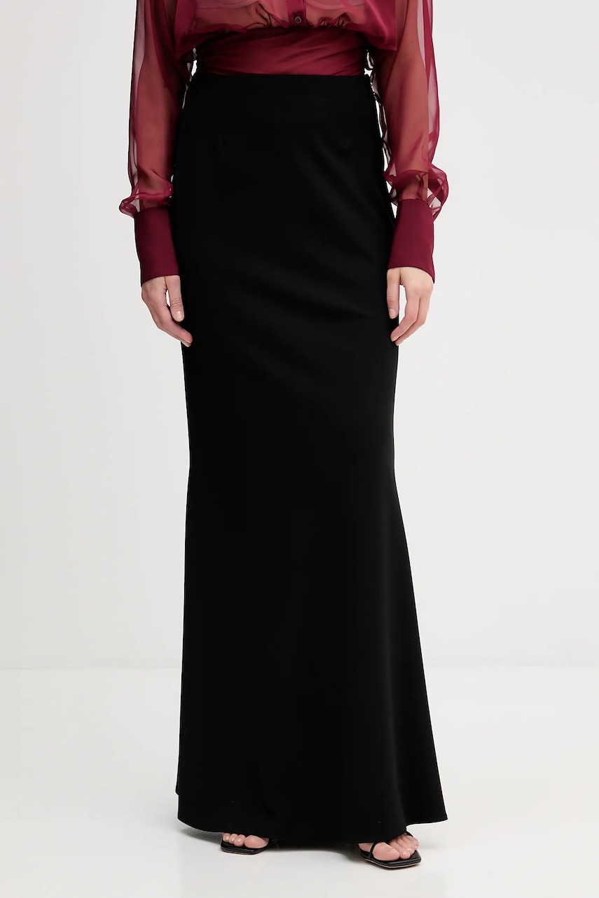 Aniye By fustă culoarea negru, maxi, drept, 181356