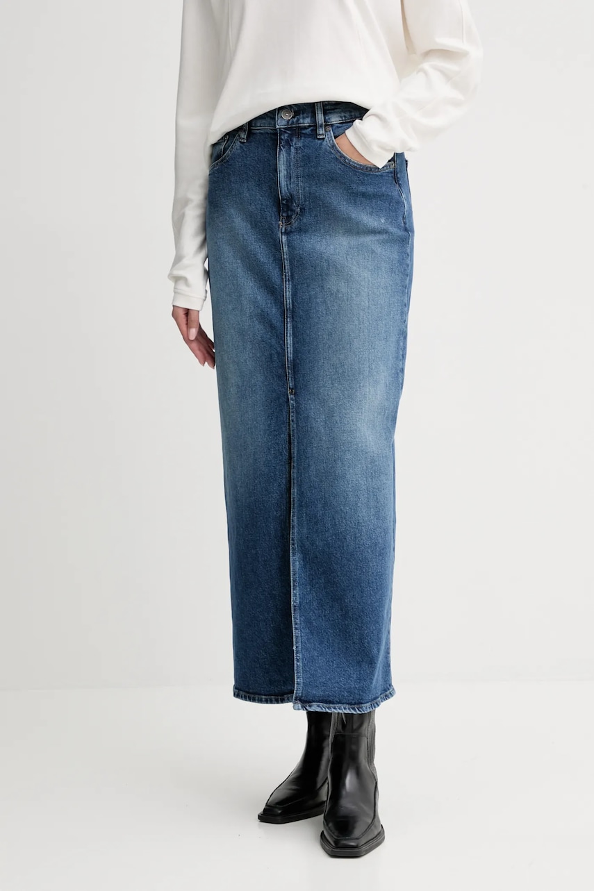 G-Star fustă jeans maxi, drept, D24385.E106