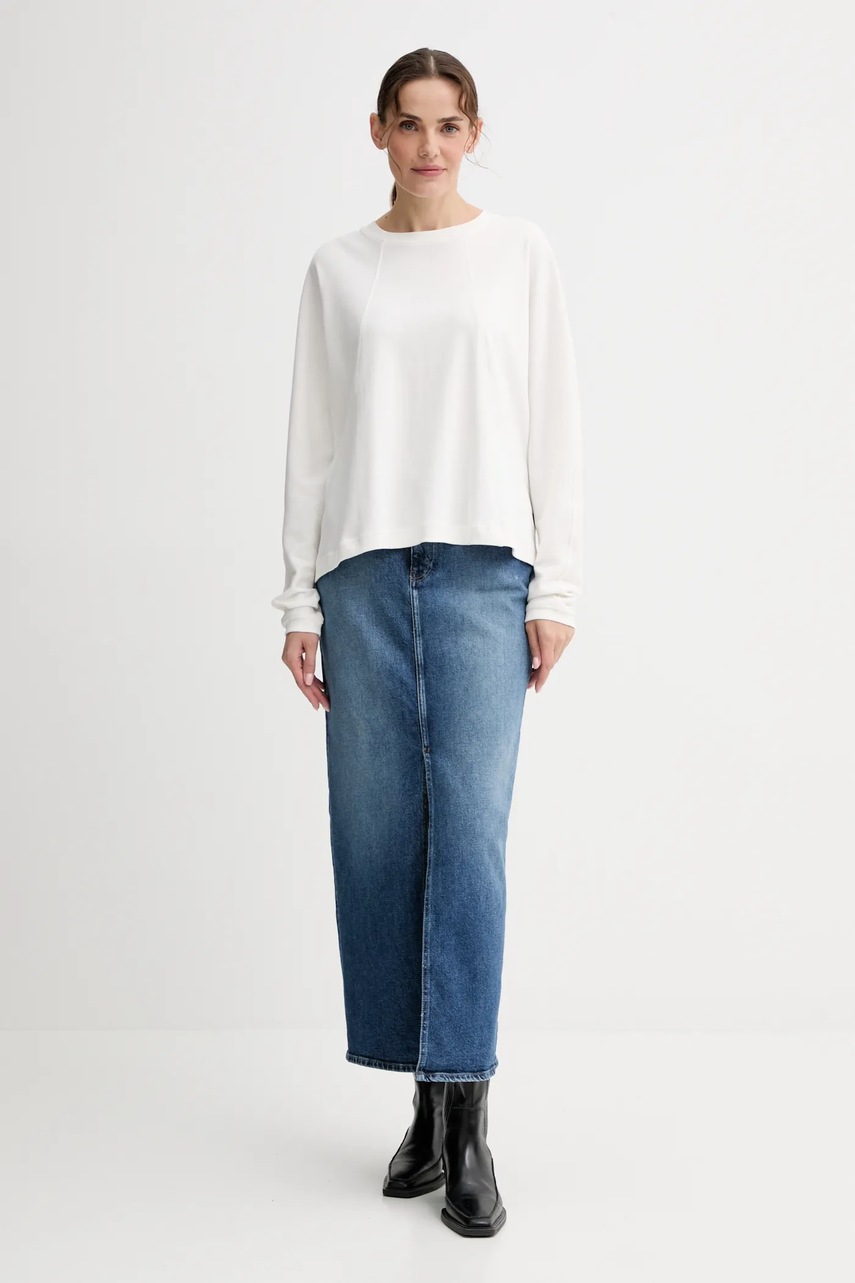 Джинсовая юбка G-Star maxi прямая D24385.E106