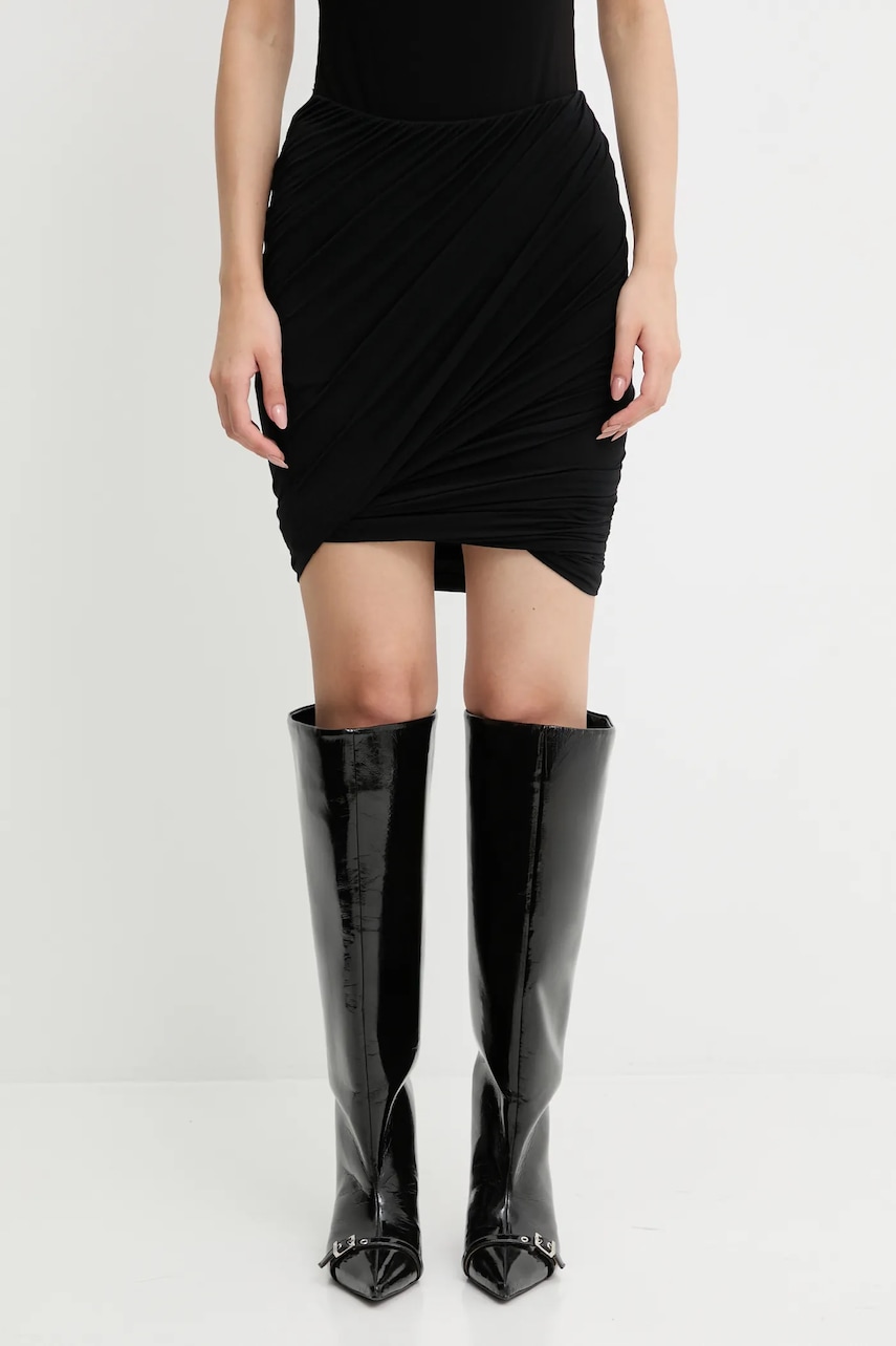 Rick Owens Lilies spódnica z domieszką kaszmiru Luna