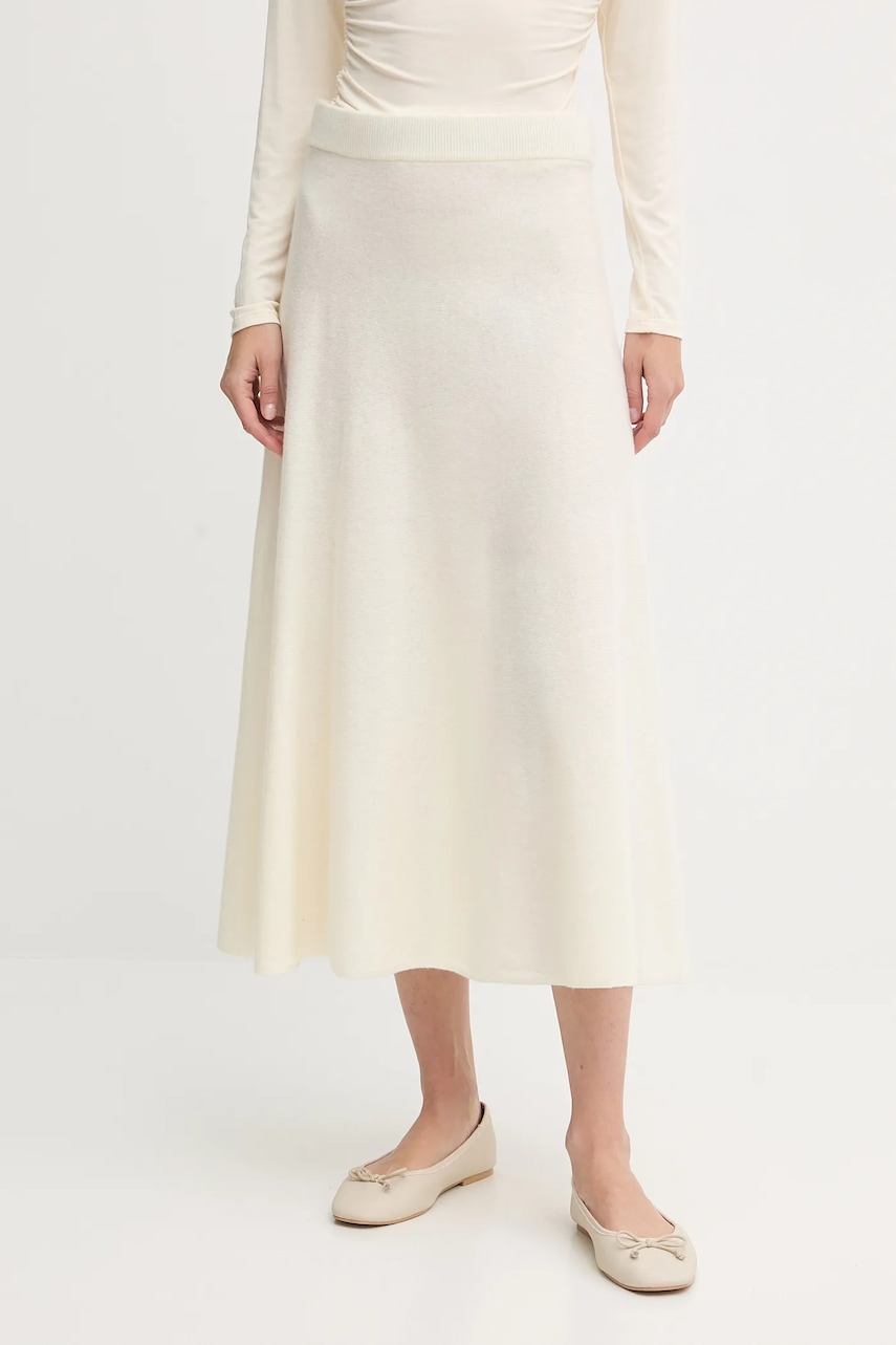 United Colors of Benetton fustă cu lână