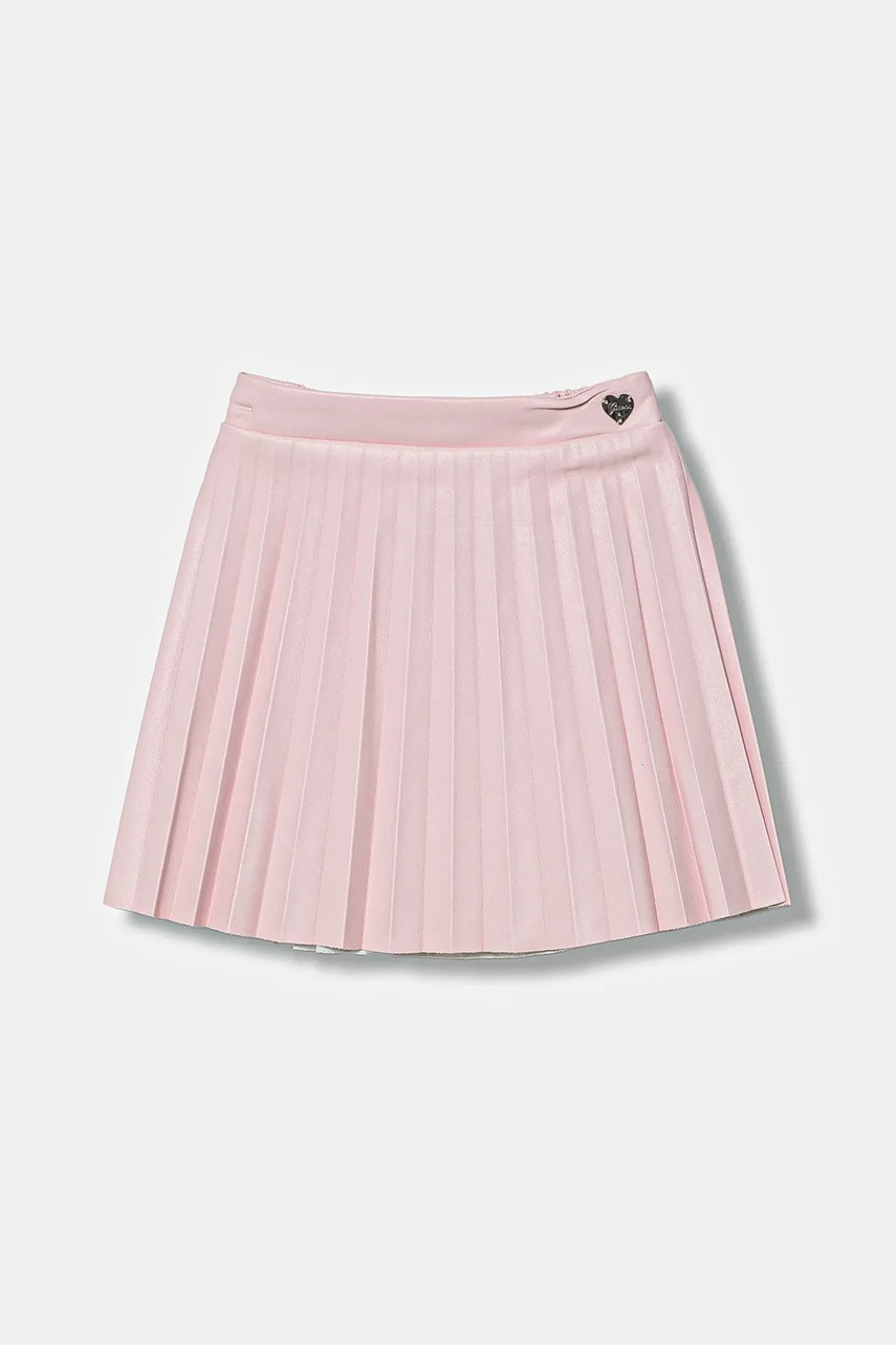 Levně Dětská sukně Guess růžová barva, mini, áčková, K5YD00 WAEI0