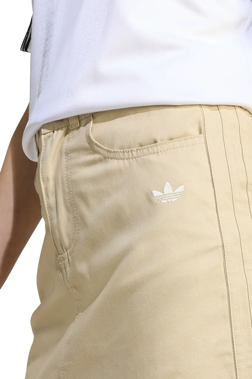 Dievčenská bavlnená sukňa adidas Originals