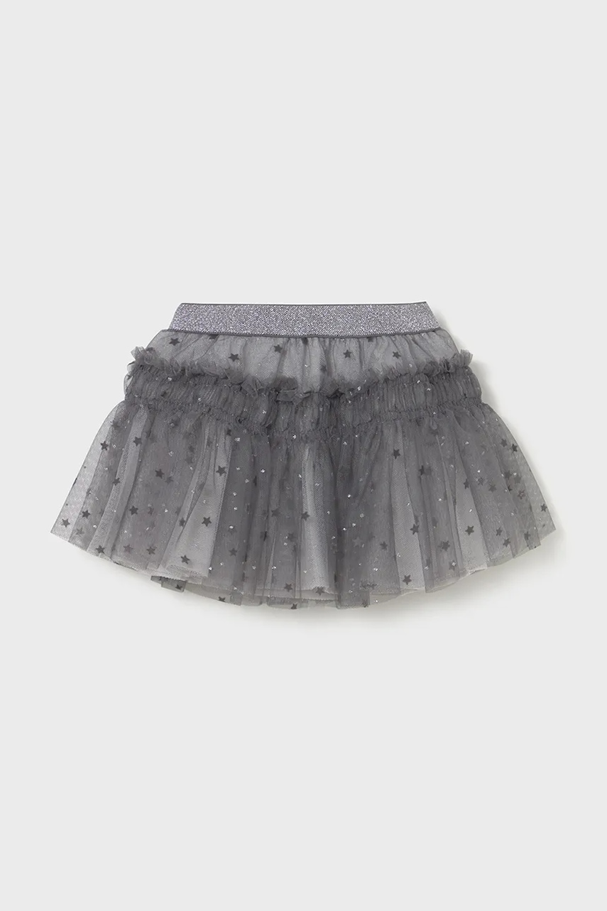 Mayoral fustă fete culoarea gri, mini, evazați, 2901