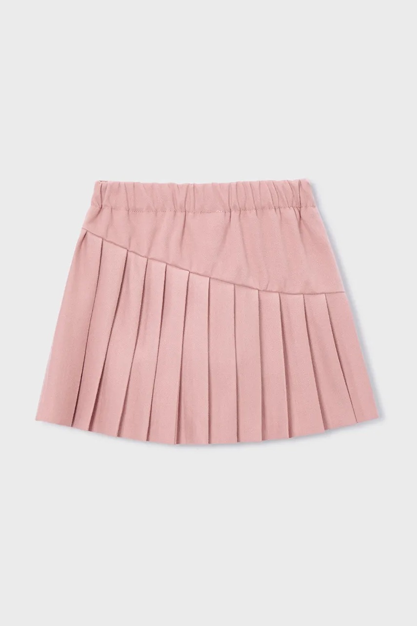 Детская юбка Mayoral цвет розовый mini прямая 4909