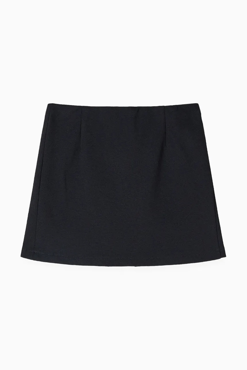 Детская юбка Patrizia Pepe A641 цвет чёрный mini прямая 7G0148 Детская юбка Patrizia Pepe A641 цвет чёрный mini прямая 7G0148