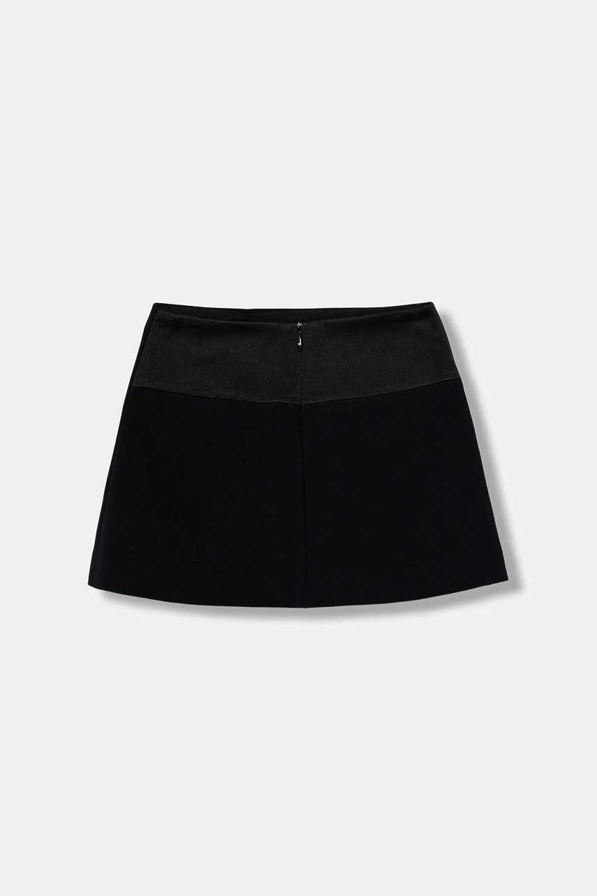 Детская юбка Elisabetta Franchi цвет чёрный mini расклешённая EFGO200.0.GA085