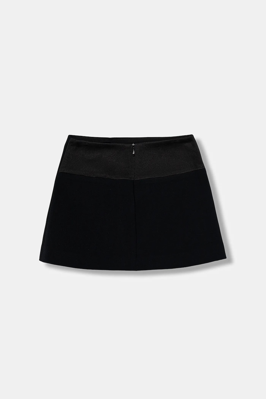 Детская юбка Elisabetta Franchi цвет чёрный mini расклешённая EFGO200.0.GA085 Детская юбка Elisabetta Franchi цвет чёрный mini расклешённая EFGO200.0.GA085
