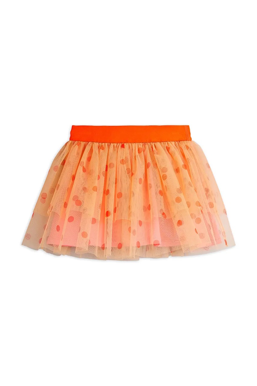 Детская юбка Mini Rodini цвет розовый mini расклешённая 25730134