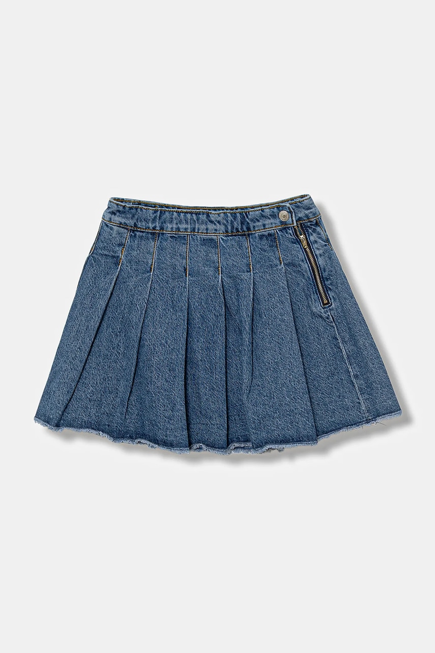United Colors of Benetton fustă denim pentru copii mini, evazați, 488PC002H