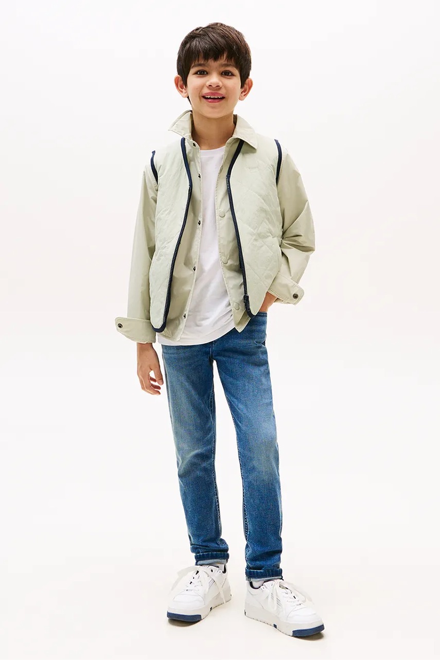 

Детски дънки Tommy Hilfiger SCANTON KB0KB09709, Син