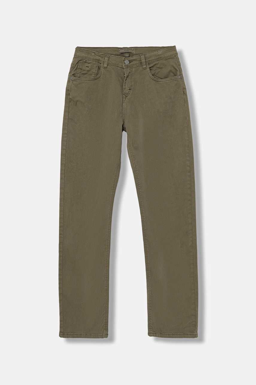 Levně Dětské kalhoty Guess zelená barva, L5YB01 W0160
