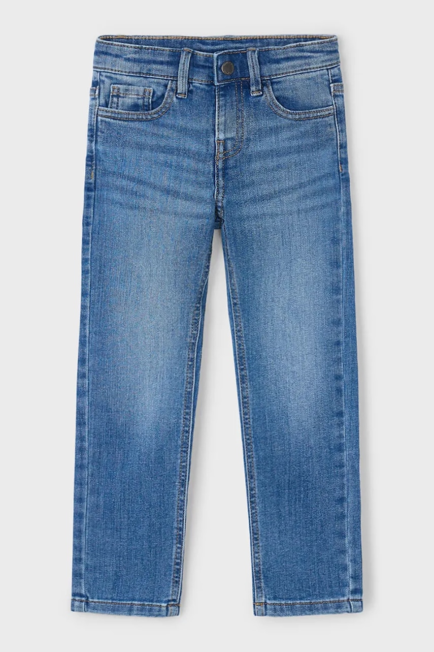 Дитячі джинси Mayoral jeans slim fit basic 504 Дитячі джинси Mayoral jeans slim fit basic 504