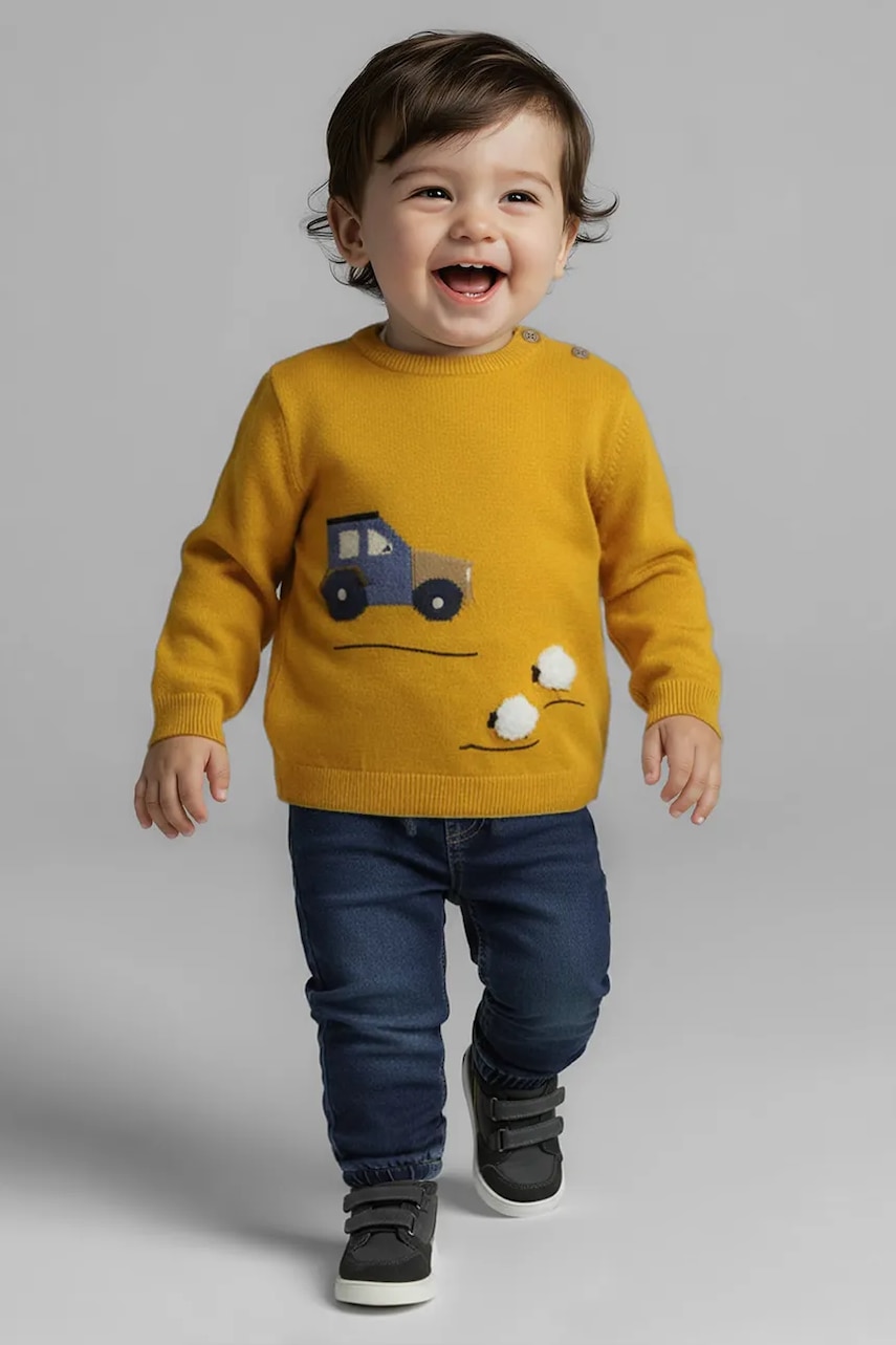 

Детски дънки Mayoral soft denim jogger в 2508, Син