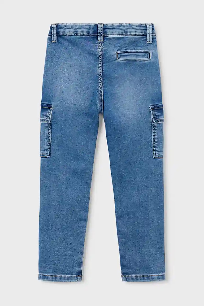 Детские джинсы Mayoral soft denim cargo 4563 Детские джинсы Mayoral soft denim cargo 4563