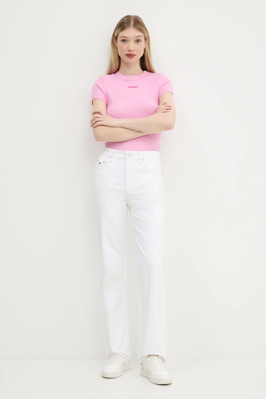 Джинсы Tommy Jeans высокая посадка DW0DW20481