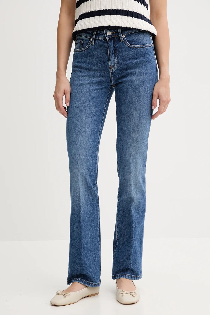 Levně Džíny Tommy Hilfiger dámské, high waist, WW0WW45674