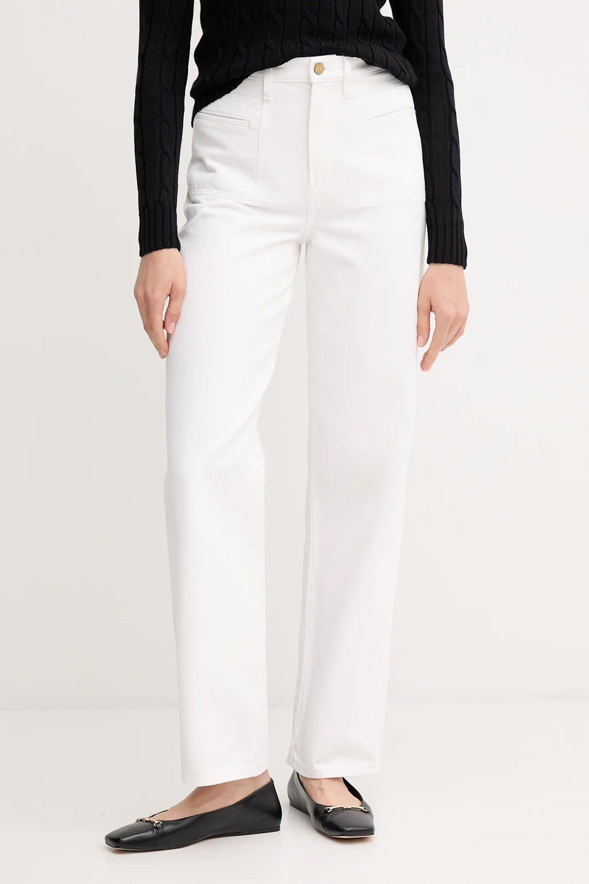 Levně Džíny Tommy Hilfiger dámské, high waist, WW0WW45677