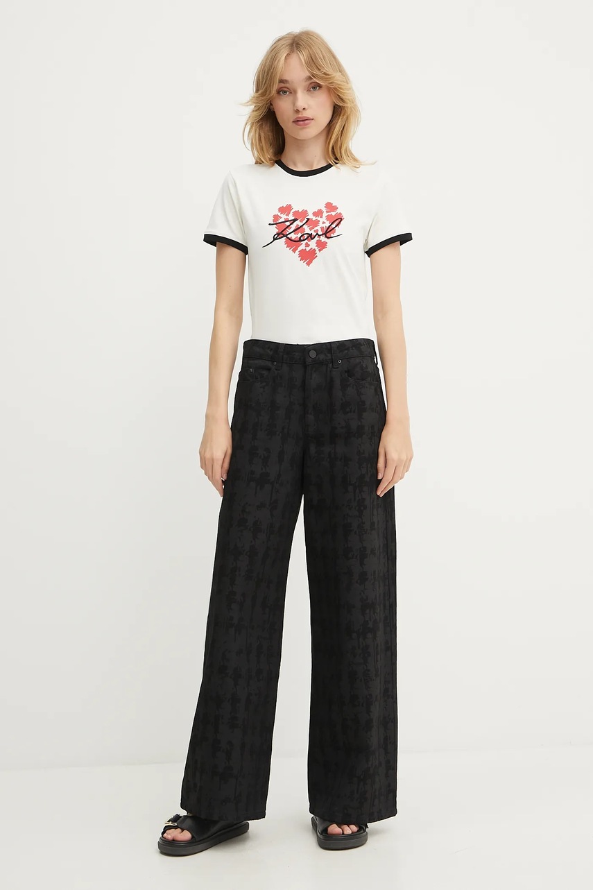 Джинсы Karl Lagerfeld цвет чёрный A3W10013