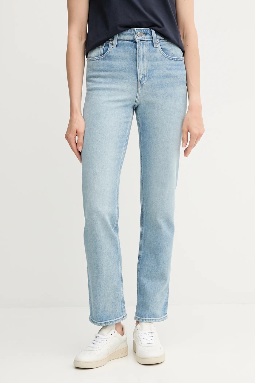 Levně Džíny Calvin Klein Jeans dámské, high waist, LV047C797G