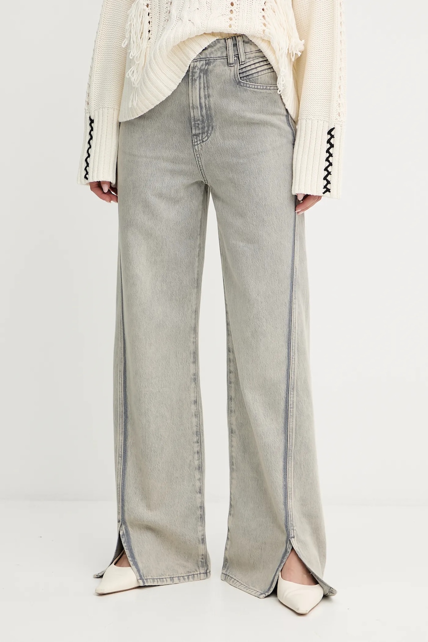 BOSS Orange jeans culoarea gri, 50542436