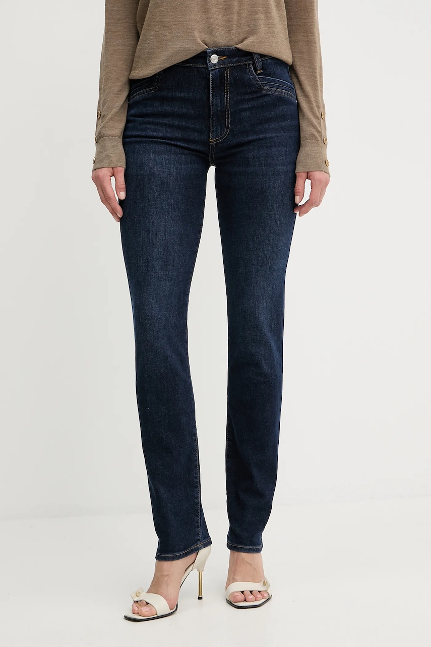 BOSS jeans culoarea bleumarin, 50542555