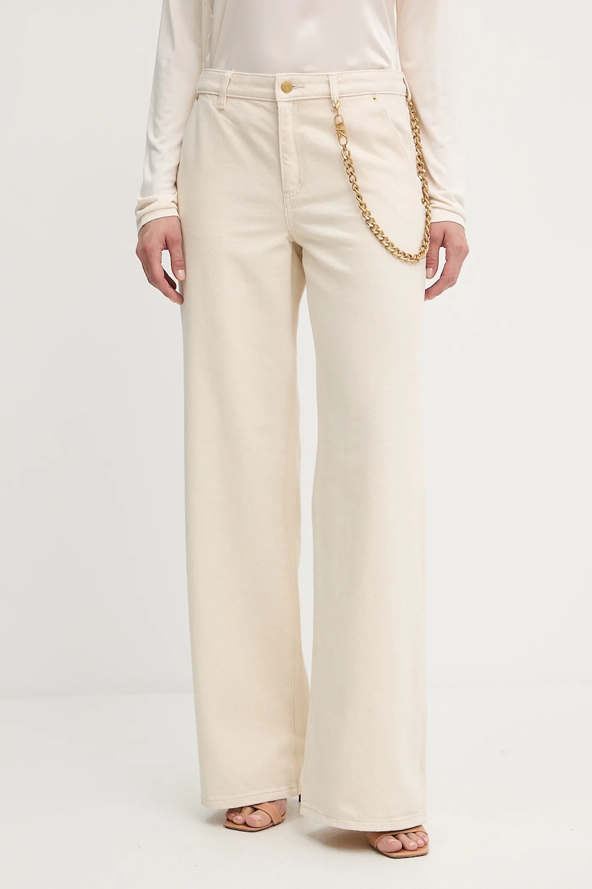 MICHAEL Michael Kors jeans culoarea bej, MT5907MHNG