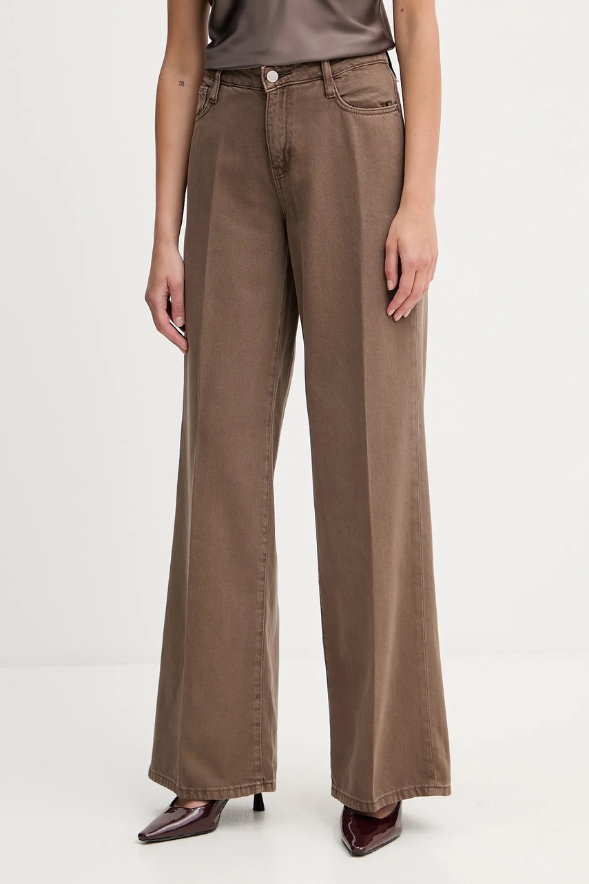 Levně Džíny Guess dámské, hnědá barva, W5RA96 WFD53