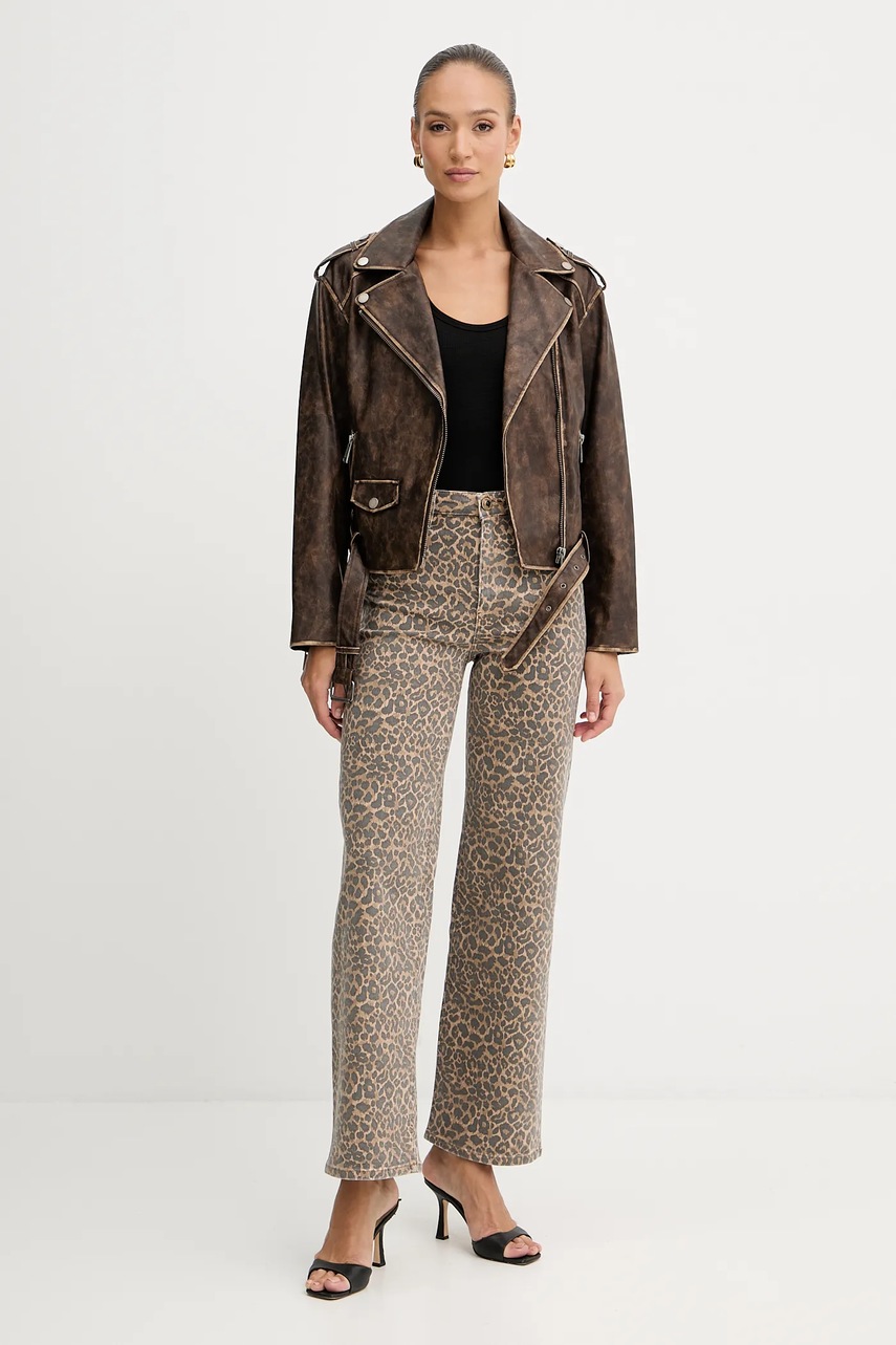 Джинсы Guess цвет коричневый W5YA1A WHFP2