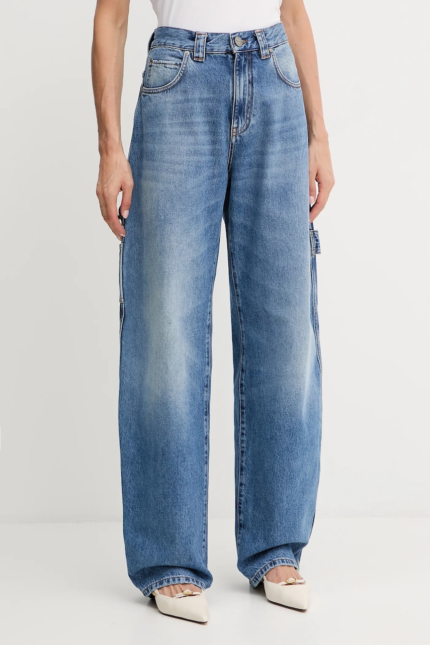 Levně Džíny Pinko dámské, high waist, 105542 A2RP