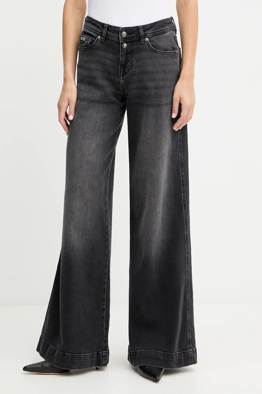 Versace Jeans Couture jeans culoarea negru, 79HAB563 CDWRC