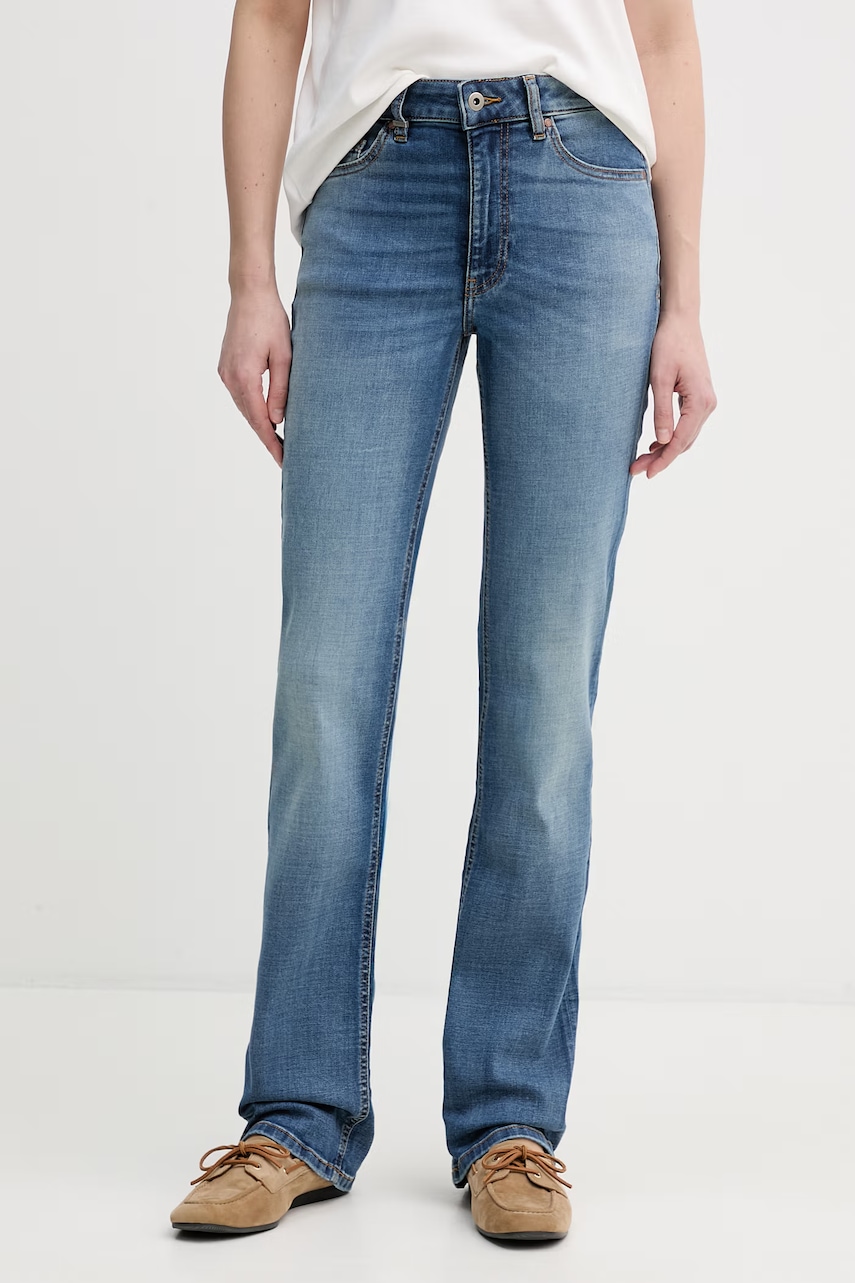 United Colors of Benetton Jeansy bootcut niebieskie 4IMHDE00G