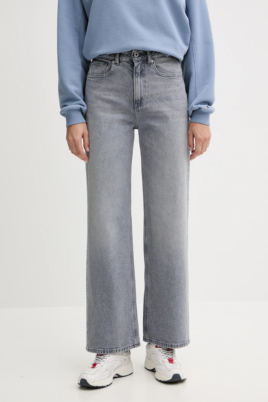 Levně Džíny Pepe Jeans dámské, high waist, PL2047318SA