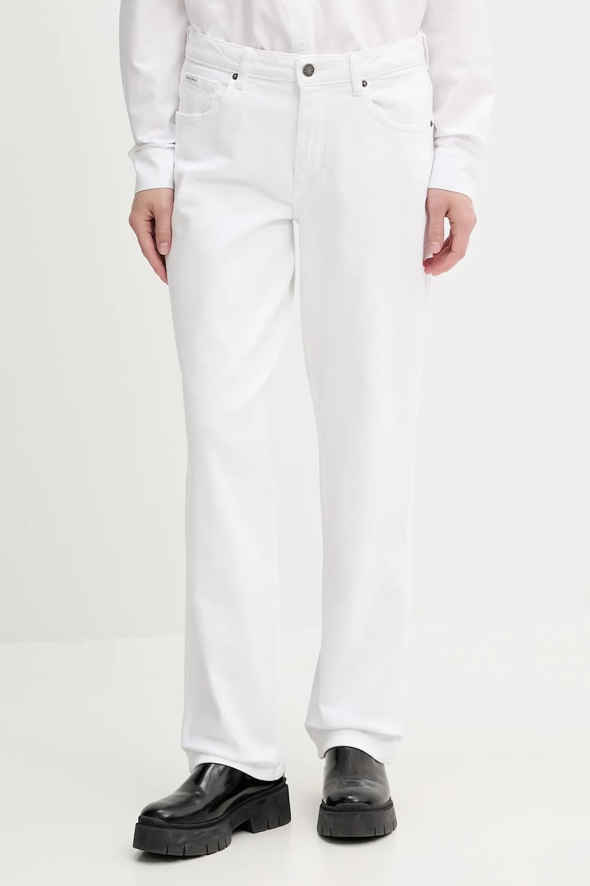 Levně Džíny Guess Jeans dámské, high waist, W5YA0I D0131