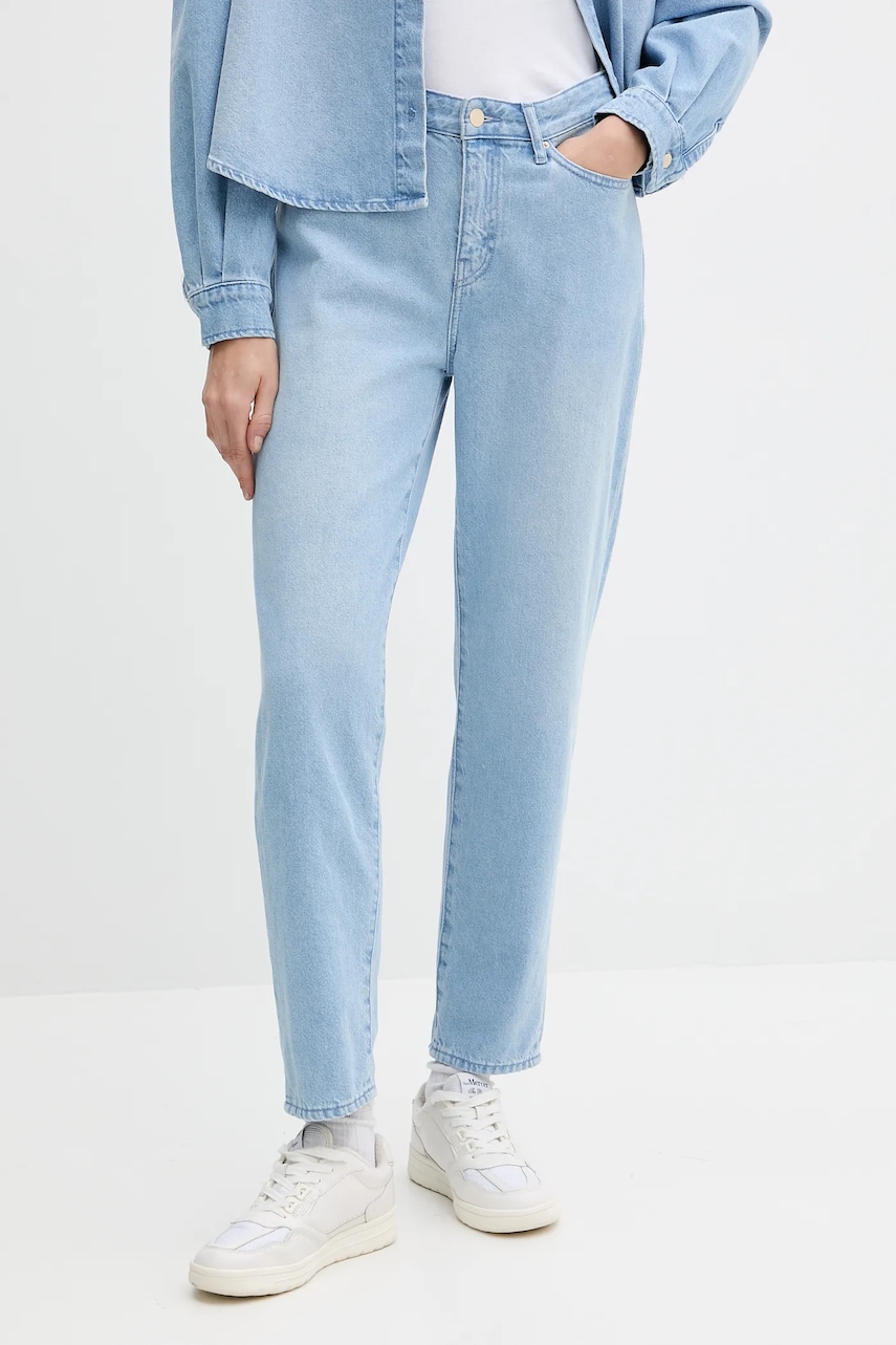 Levně Džíny Armani Exchange dámské, high waist, XW000073 AF14494