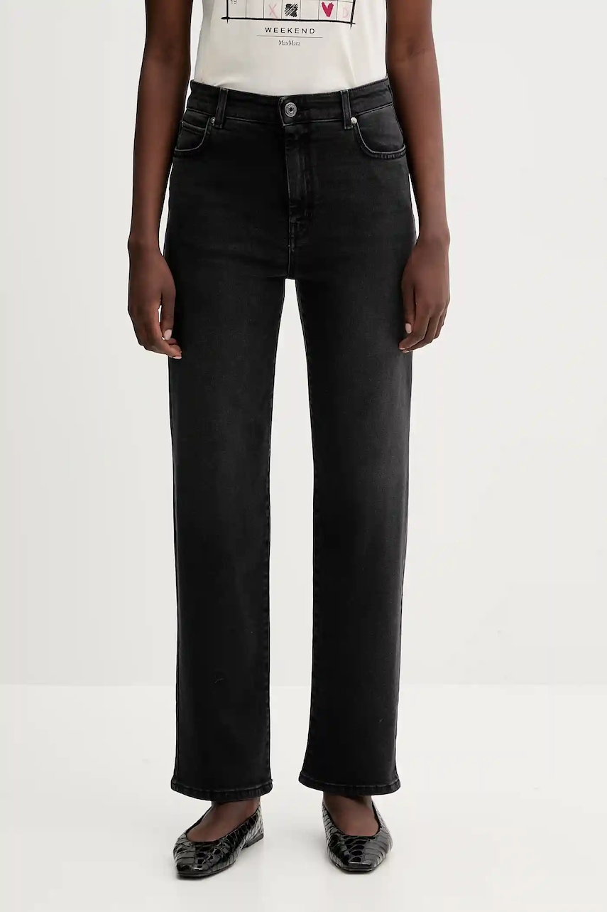 Levně Džíny Weekend Max Mara CINESE dámské, high waist, 2525186012600