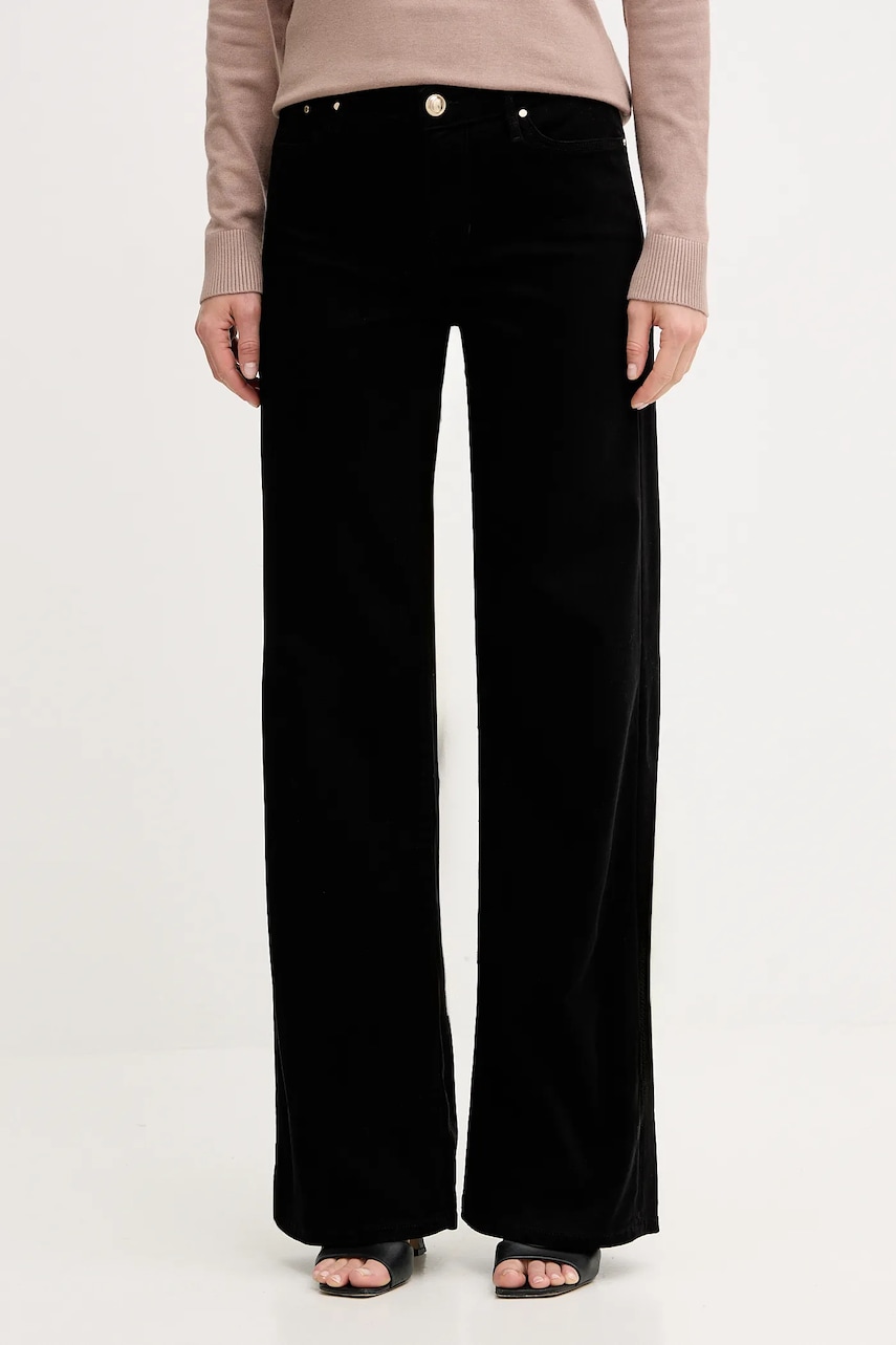 Džíny Guess dámské, černá barva, W5BA96 WFQYB