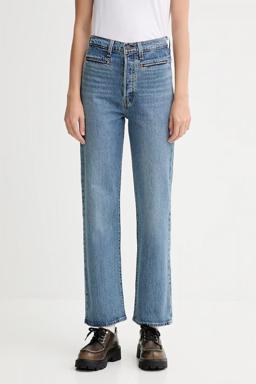 Levi's jeans RIBCAGE FL WESTERN high waist, 001UT