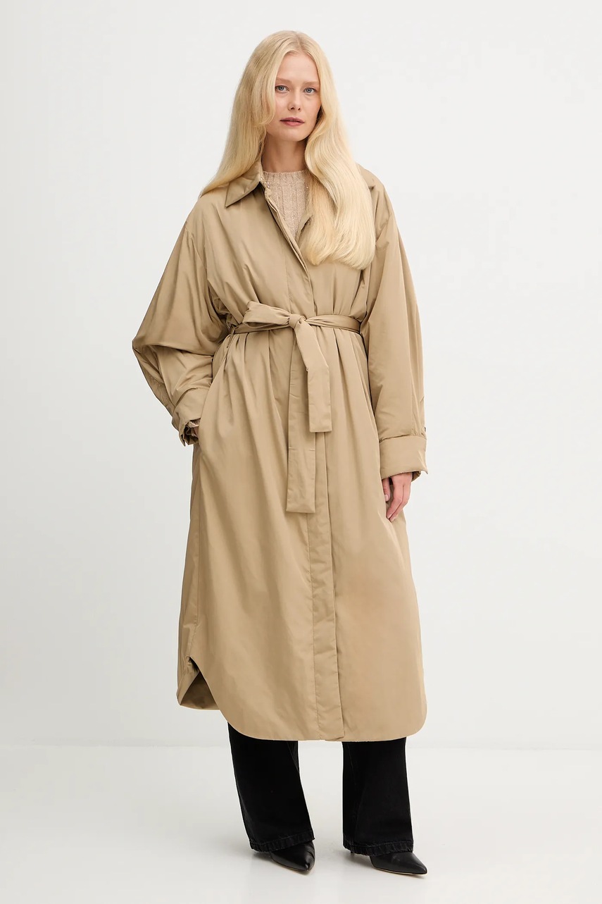 Хлопковые джинсы Twinset цвет чёрный 252TT2210