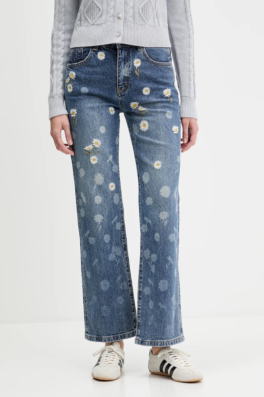 Desigual jeans DAISYS high waist, 25WWDD16