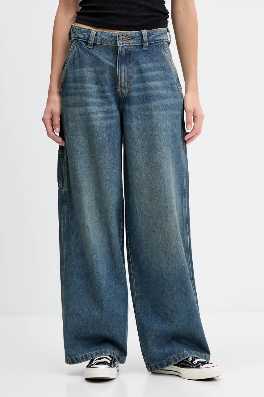 Dickies jeansi culoarea albastru marin, DK0A4Z6S