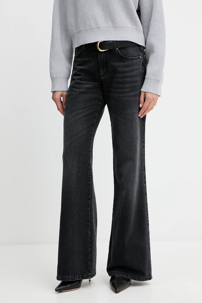 Marella jeans culoarea negru, 2523186034200