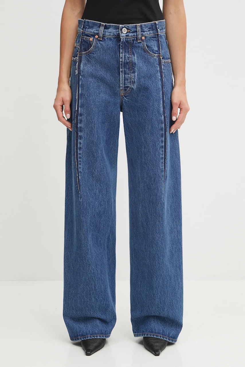 VETEMENTS jeansy Cut Reconstructed