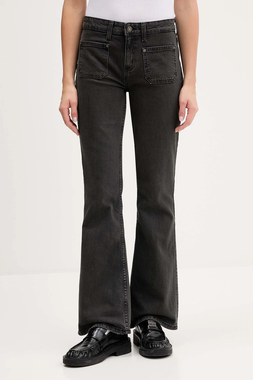 Levně Džíny Guess Jeans dámské, high waist, W5BA3V D0832