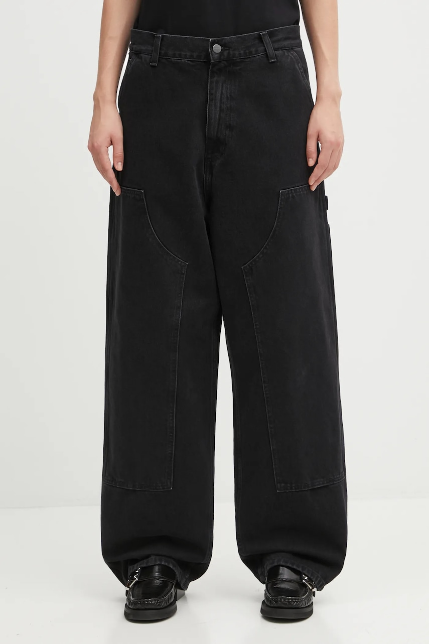 Carhartt WIP jeans W' Brandon Double Knee Pant high waist, I034635.8906